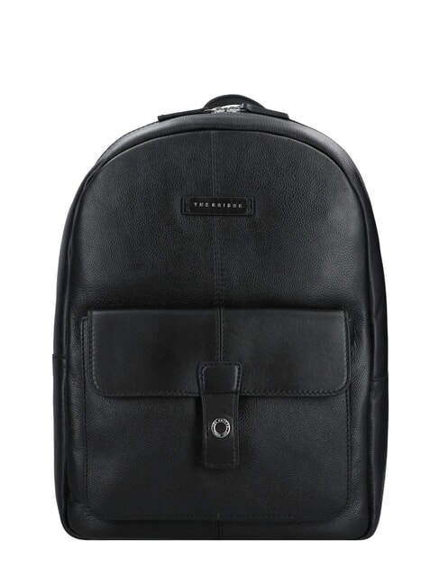 THE BRIDGE BIAGIO Leather backpack Black - Backpacks & School and Leisure
