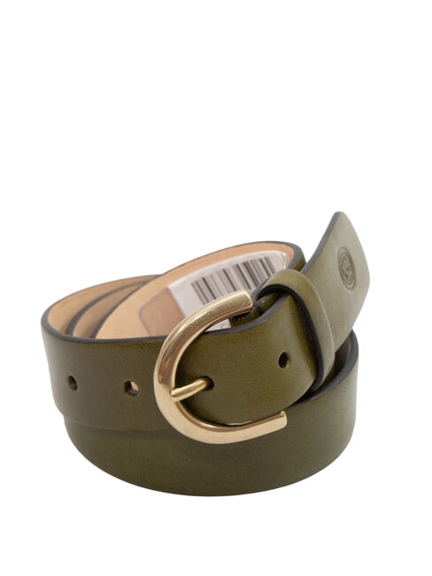 THE BRIDGE BERENICE  Leather belt thyme abb gold - Belts