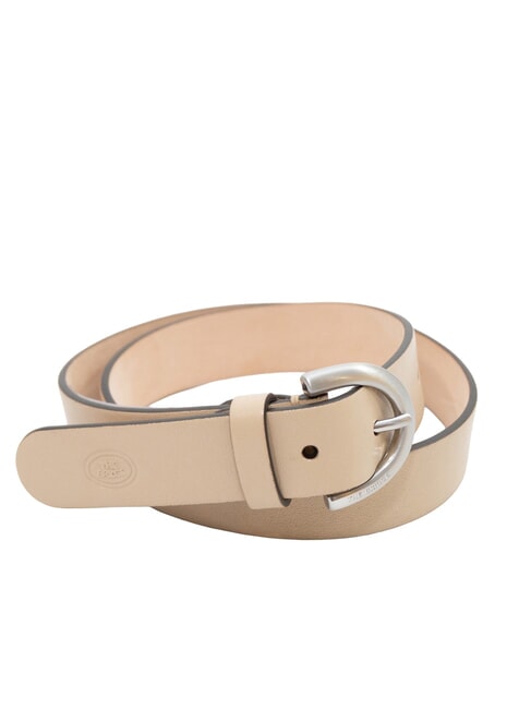 THE BRIDGE BERENICE  Leather belt butter abb. ruthenium w. - Belts