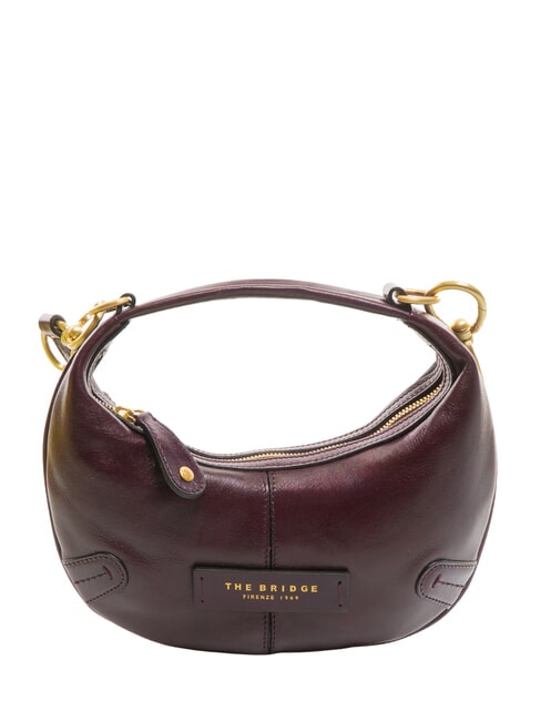 THE BRIDGE FLAVIA  Shoulder bag, with shoulder strap grape abb. gold - Women’s Bags