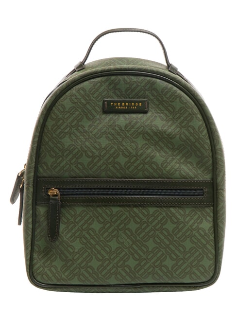 THE BRIDGE ANNA  Women's Backpack derby green gold badge - Women’s Bags