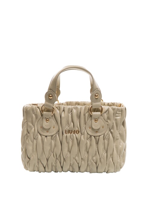 LIUJO AIDE Small Quilted Tote Bag marble - Women’s Bags