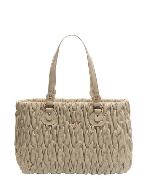 LIUJO AIDE Quilted Tote Bag marble - Women’s Bags