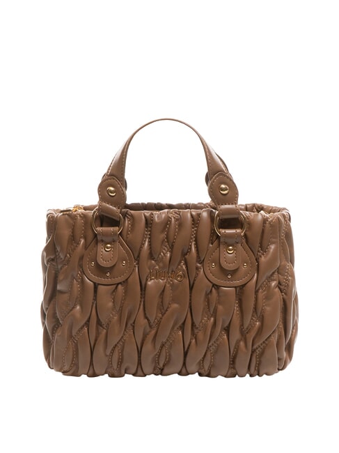 LIUJO AIDE Small Quilted Tote Bag suede - Women’s Bags