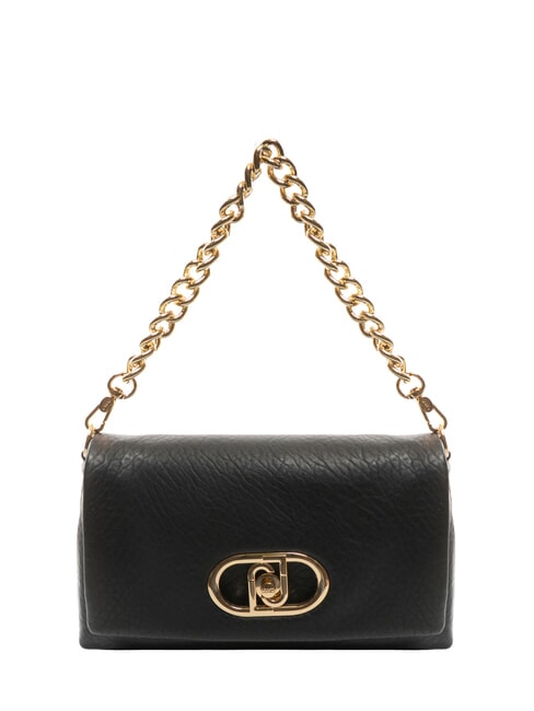 LIUJO LAPUFFY Chain handle shoulder bag BLACK - Women’s Bags