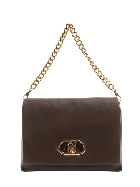 LIUJO LAPUFFY Shoulder bag with flap brown light - Women’s Bags