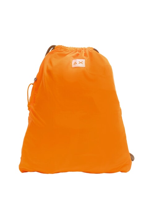 SUN68 NYLON Drawstring backpack fluorescent orange - Backpacks & School and Leisure