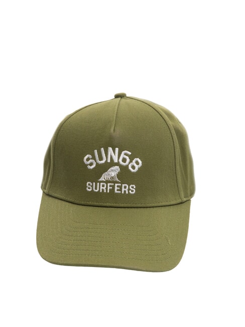 SUN68 LOGO Baseball cap dark military - Hats