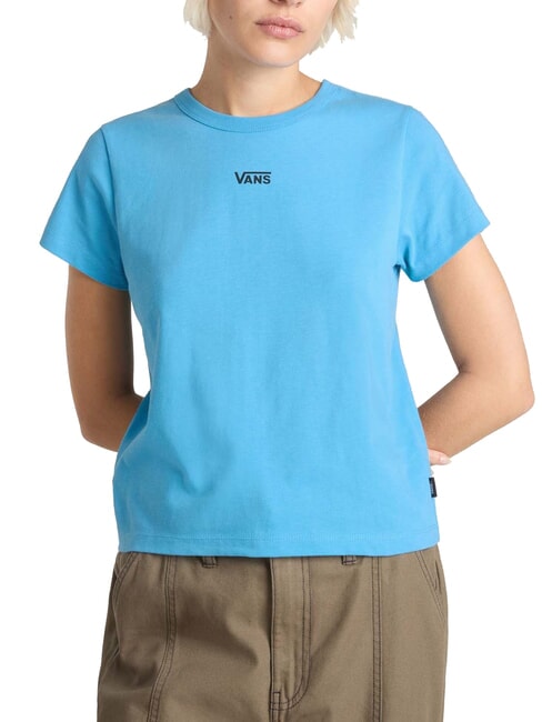 VANS BASIC MINI Short-sleeved cotton T-shirt heritage blue - T-shirt