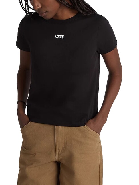 VANS BASIC MINI Short-sleeved cotton T-shirt black - T-shirt