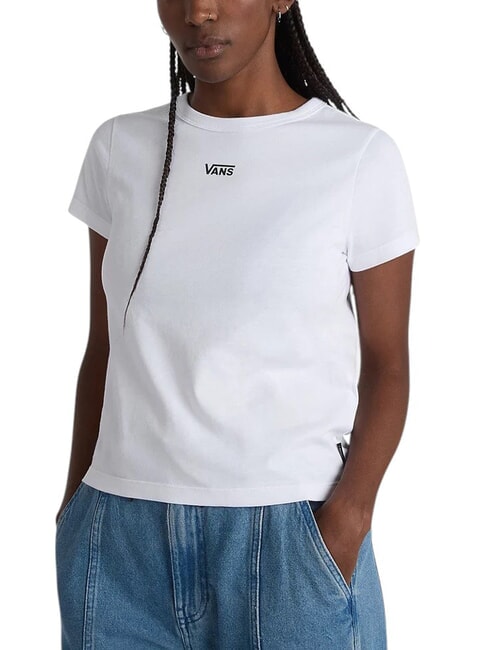 VANS BASIC MINI Short-sleeved cotton T-shirt white - T-shirt