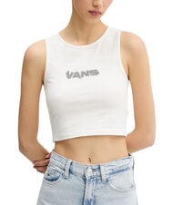 VANS BLUR Logo Print Crop Top Tank Top - T-shirt