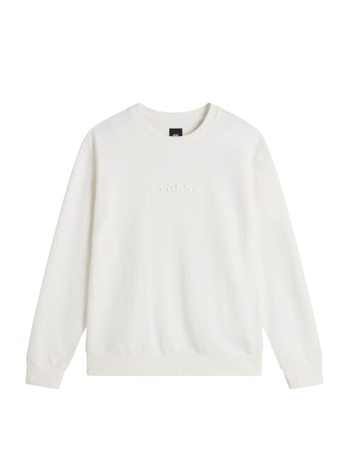VANS ESSENTIAL Cotton crewneck sweatshirt Marshmallow - Sweatshirts