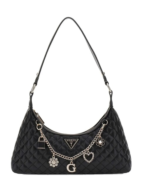 GUESS EVERLEE Shoulder bag BLACK - Women’s Bags
