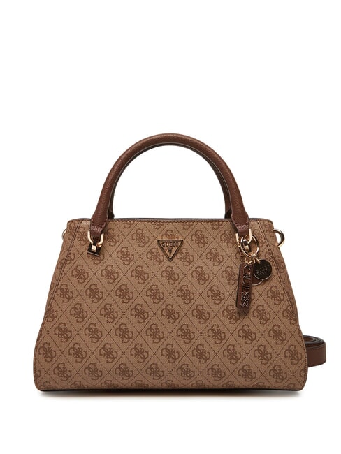 GUESS NOELLE 2 Handbag, with shoulder strap latte logo / brown - Women’s Bags