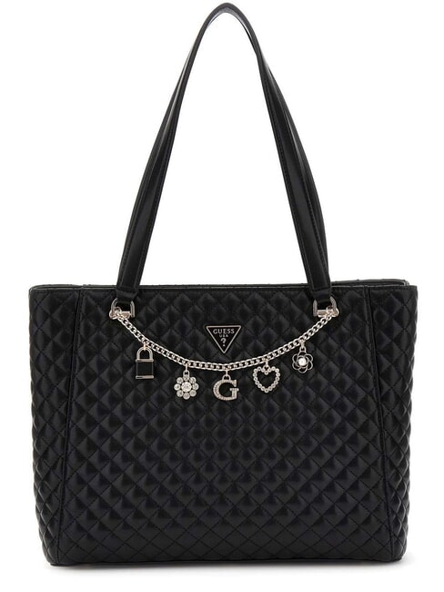 GUESS EVERLEE Shoulder bag BLACK - Women’s Bags