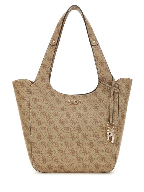 GUESS CALISTA 4G Shoulder bag MILK LOGO - Women’s Bags