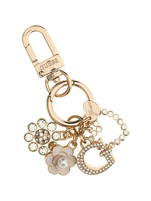 GUESS EVERLEE Metal keychain flower - Key holders