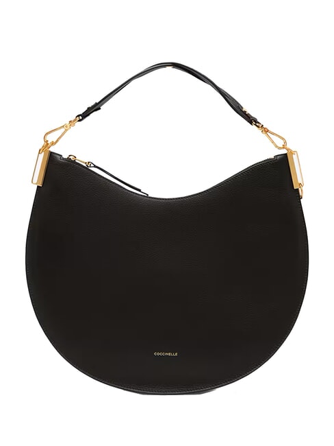 COCCINELLE SUNUP  Shoulder bag, with shoulder strap black/cognac - Women’s Bags