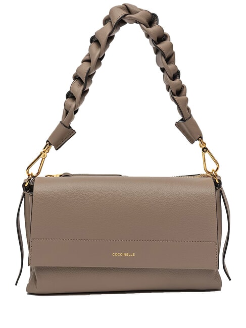 COCCINELLE BOHEME GRANA DOUBLE  Shoulder bag, with shoulder strap warm t./rosette - Women’s Bags