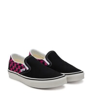 VANS CLASSIC POP CHECK Checkered Slip-On Sneakers - Unisex shoes