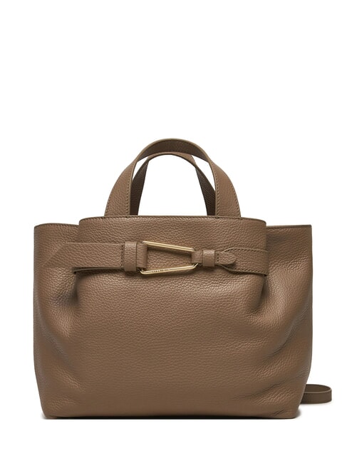 COCCINELLE MALORY Hand shopper, with shoulder strap warm taupe - Women’s Bags