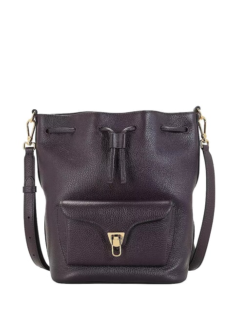 COCCINELLE BEAT GENERATIO Shoulder bucket bag plums - Women’s Bags