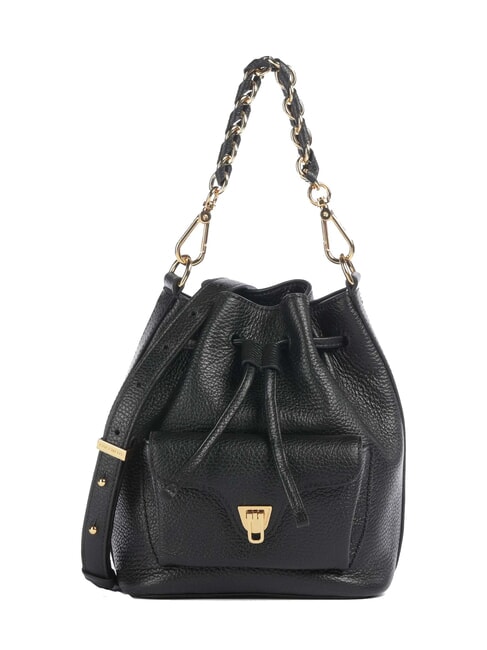 COCCINELLE BEAT GENERATION Mini Leather Bucket Black - Women’s Bags