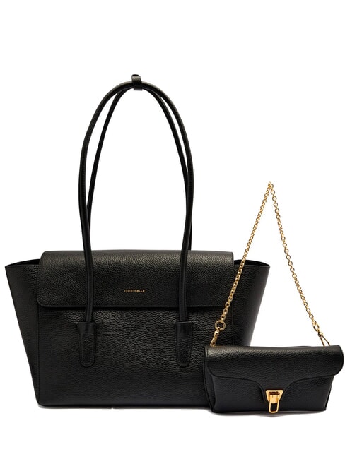 COCCINELLE DOUBLE BEAT Shoulder bag Black - Women’s Bags