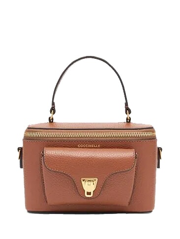 COCCINELLE BEAT GENERATION Mini Handbag, with shoulder strap cognac - Women’s Bags