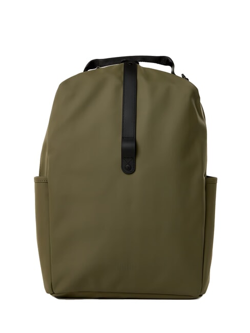 RAINS CLIP FRONT Waterproof backpack marsh - Backpacks & School and Leisure