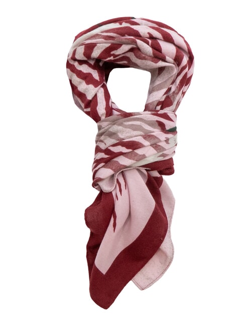 LIUJO ZEBRA Scarf with all-over print raspberry - Scarves