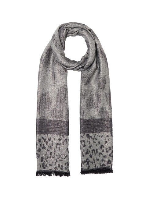 LIUJO ANIMAL LUREX Jacquard scarf animalier - Scarves