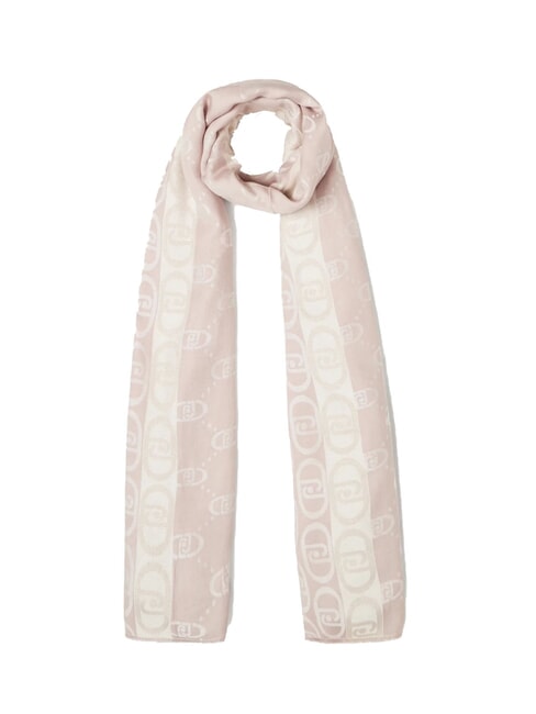LIUJO LOGO Scarf almond peach - Scarves