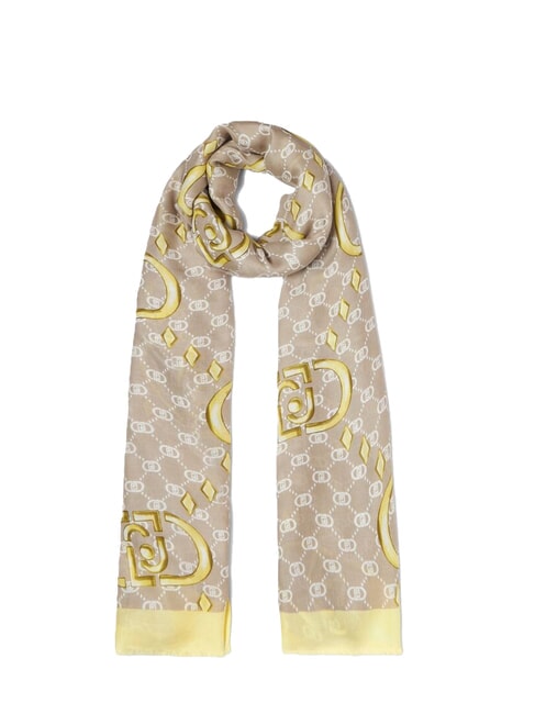 LIUJO SKETCH  Scarf pale yellow - Scarves