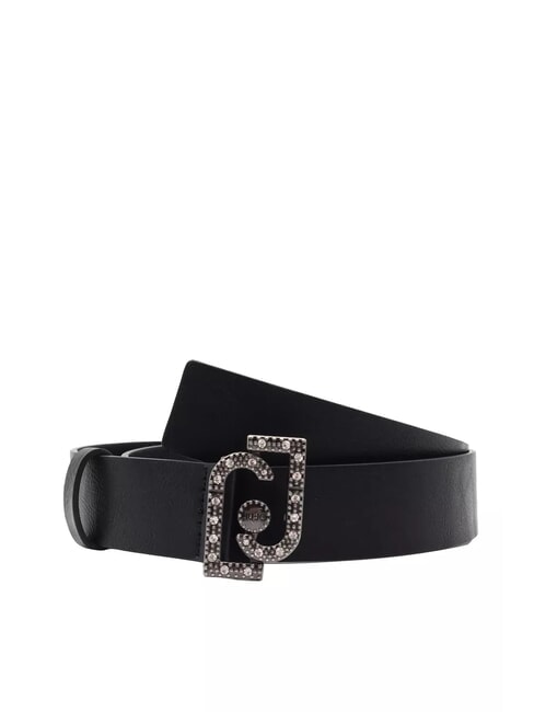 LIUJO HIPS Logo Women's Belt BLACK - Belts