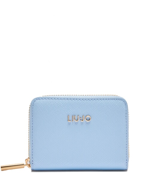 LIUJO CALIWEN Small zip around wallet sky - Women’s Wallets