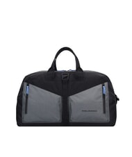 PIQUADRO CAMPIONARIO - SPIKE Large duffel bag with shoulder strap Black - Duffle bags - 1