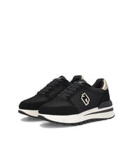LIUJO AMAZING 25 Suede and mesh sneakers - Women’s shoes