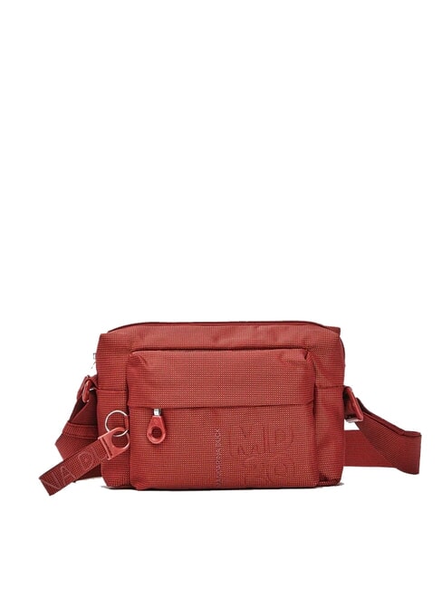 MANDARINA DUCK MD20 Small shoulder bag in fabric cherry tomato - Women’s Bags