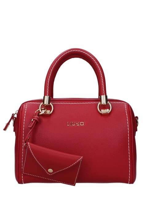 LIUJO MANHATTAN Trunk bag with pouch Pompeian red - Women’s Bags