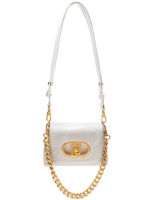 LIUJO LAPUFFY  Mini Shoulder Bag OFFWHITE - Women’s Bags