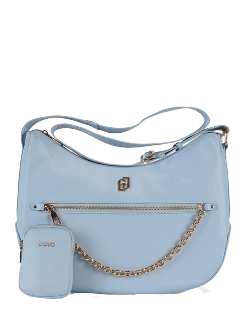 LIUJO ACHALA Nylon shoulder bag with pouch sky - Women’s Bags