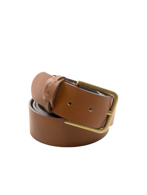 TIMBERLAND CASUAL Shortenable leather belt cognac - Belts