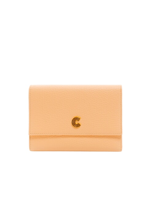 COCCINELLE MYRINE Compact leather wallet sunrise - Women’s Wallets