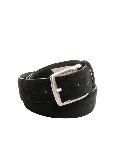 TIMBERLAND CASUAL Suede leather belt that can be shortened black - Belts