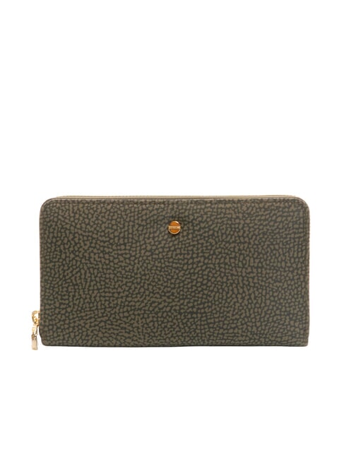 BORBONESE CLASSICA Zip Around Wallet laurel - Women’s Wallets