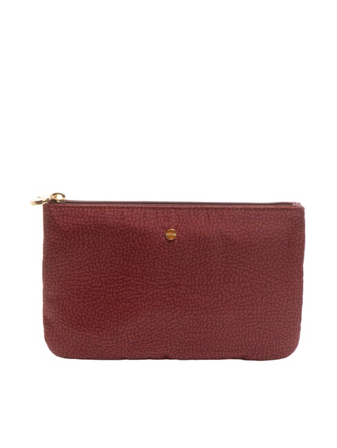 BORBONESE CLASSICA Hand clutch bag merlot - Sachets & Travels Cases