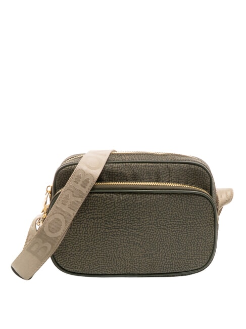 BORBONESE CAMERA CASE SMALL ECO LINE  Shoulder bag laurel - Women’s Bags