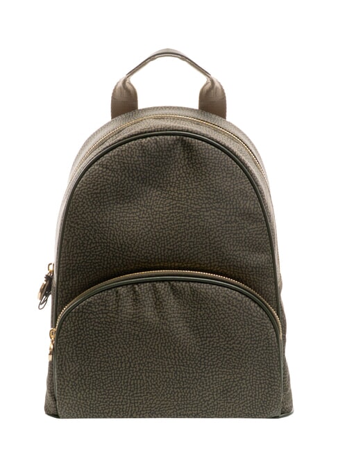BORBONESE MEDIUM ECO LINE Women's Backpack laurel - Women’s Bags